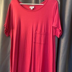 XL Dark Pink Lularoe Carly